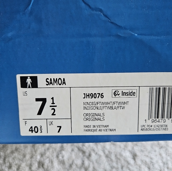 Adidas Samoa Sneakers - New - Picture 4 of 4